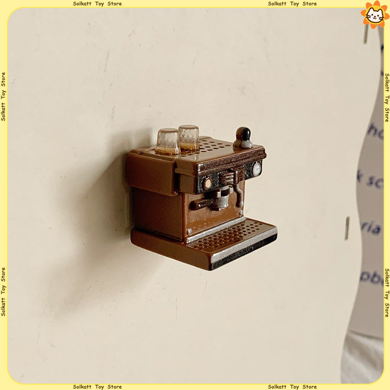 Vintage Coffee Equipment - Imã de Geladeira Vintage Estilo Americano