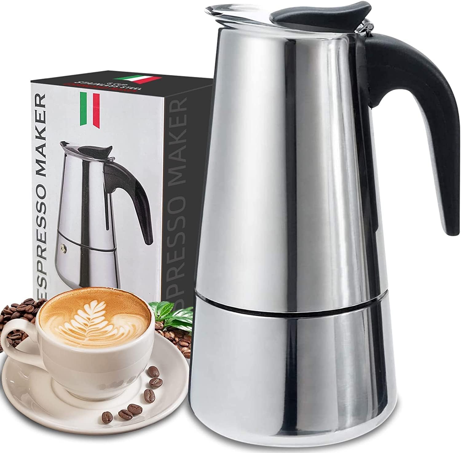 Equipment Of Coffee Machine - 4/6/9 Xícaras Moka Pot Caffe Máquina