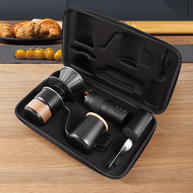 Coffee Equipment Gift Set - Conjunto de Cafeteira Manual, Máquina de