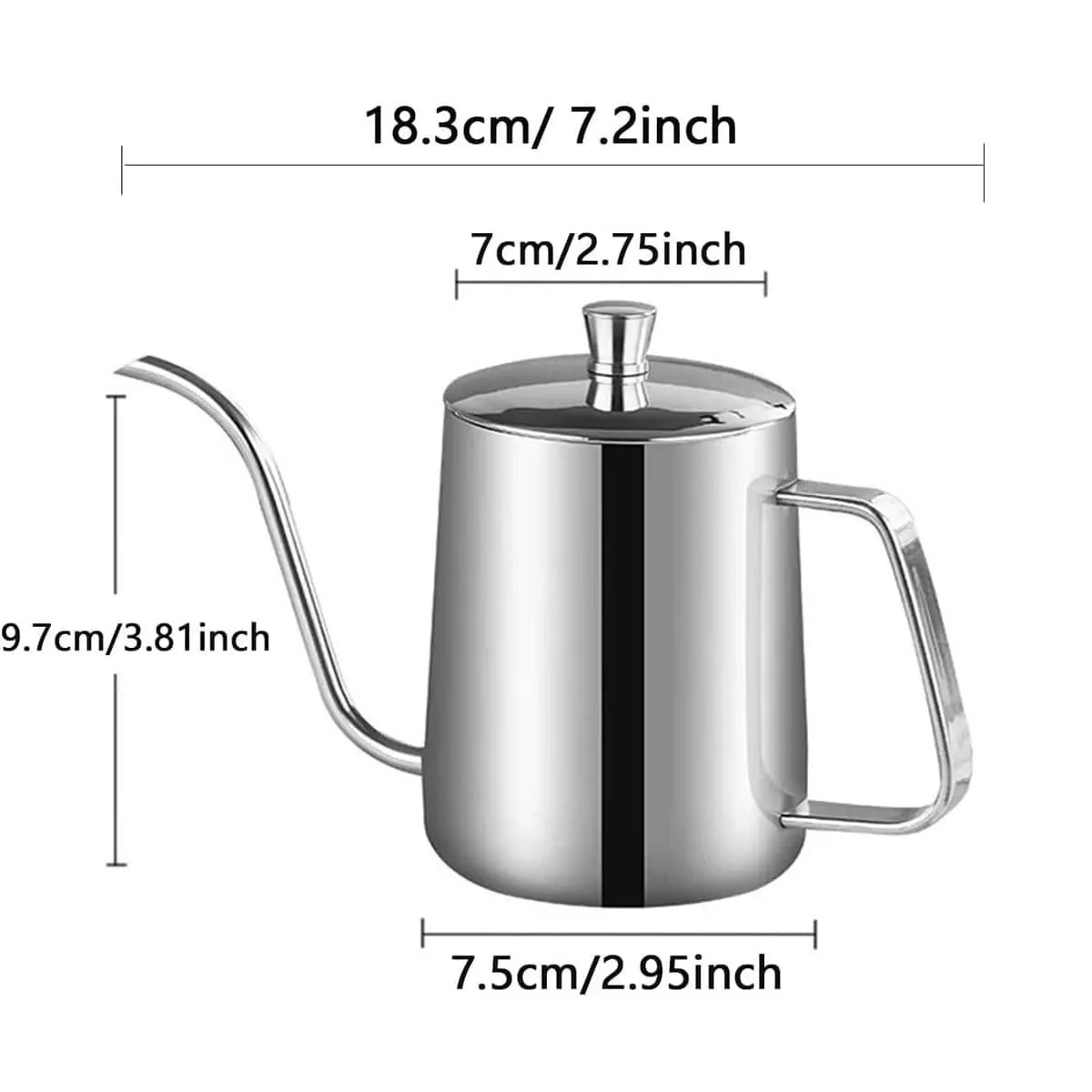 Aço inoxidável despeje-over ca - Coffee Equipment Pour Over avaliação e preço