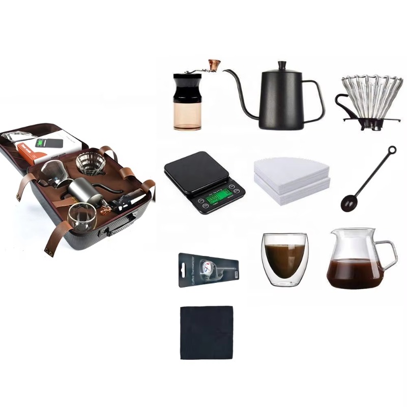 2026 Em Estoque: Conjunto de C - Coffee Equipment Gift Set avaliação e preço