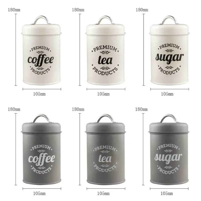 Potes de Armazenamento Vintage - Vintage Coffee Equipment avaliação e preço