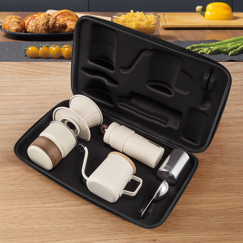 Conjunto de cafeteira artesana - Coffee Equipment Gift Set avaliação e preço