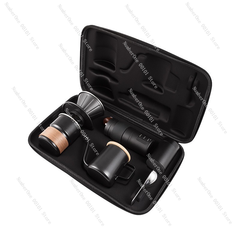 Conjunto Portátil de Cafeteira - Coffee Equipment Gift Set avaliação e preço