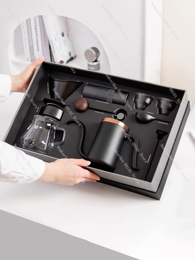 Conjunto de Cafeteira Manual e - Coffee Equipment Gift Set avaliação e preço