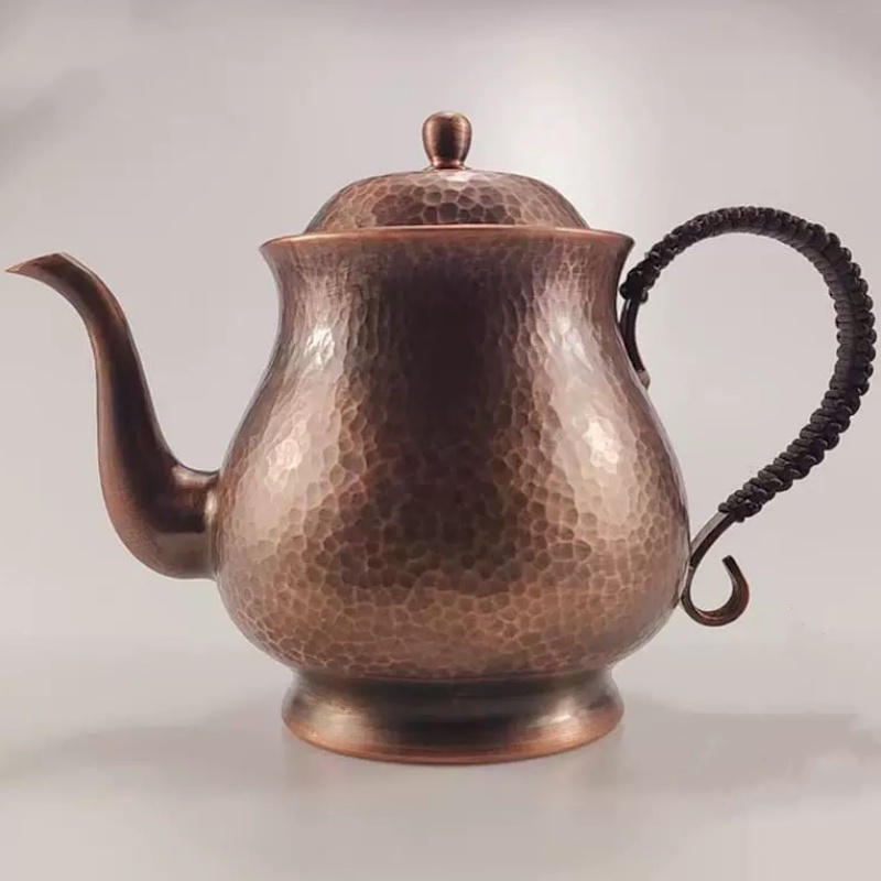 Bule de café de cobre puro vin - Vintage Coffee Equipment avaliação e preço