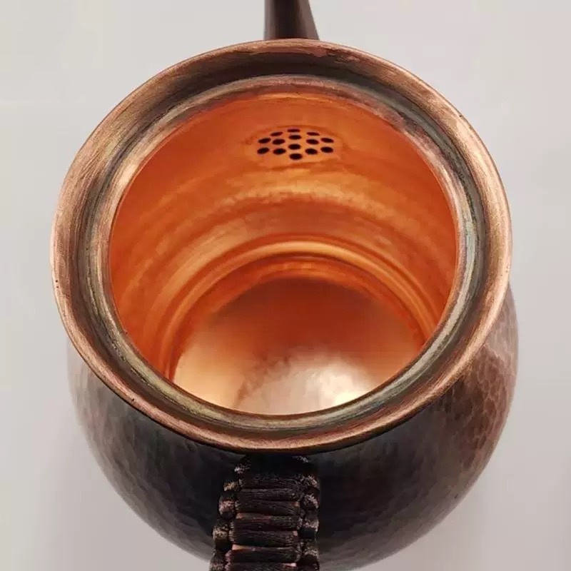 Bule de café de cobre puro vin - Vintage Coffee Equipment avaliação e preço