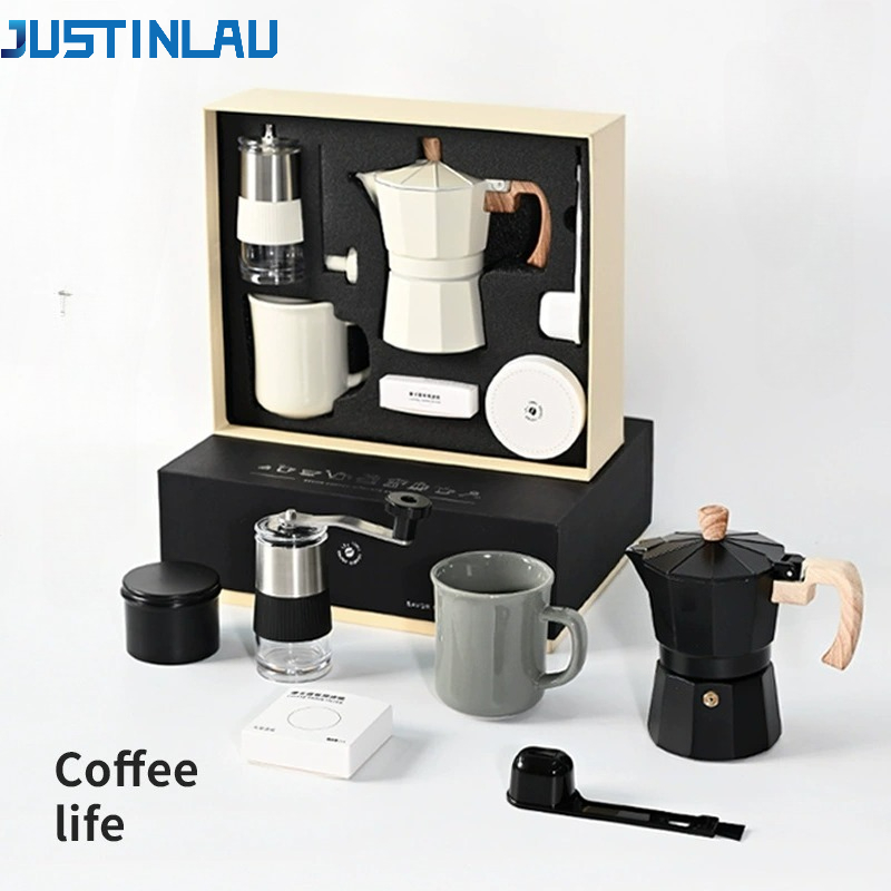 Justinluu conjunto de moedor d - Coffee Equipment Gift Set avaliação e preço