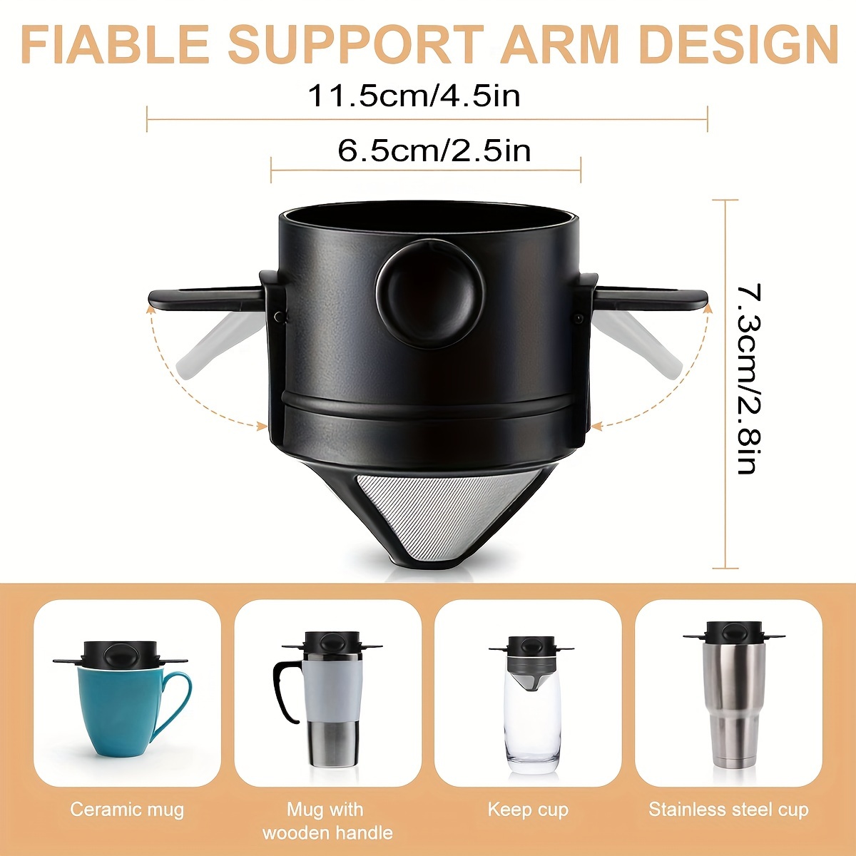 Copo de filtro de café portáti - Coffee Equipment Pour Over avaliação e preço